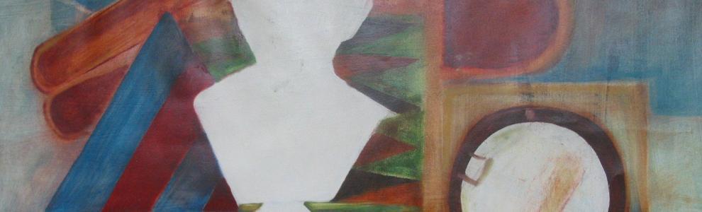 Uitsnede: Stilleven met banjo
