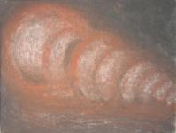 Pasteltekening n.a.v. schepping van de mens